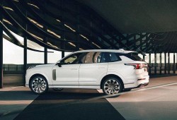 领克09最新爆料,豪华智能SUV，性能与科技完美融合